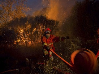 Obrovské požiare v Portugalsku