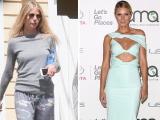 Herečka Gwyneth Paltrow červenom