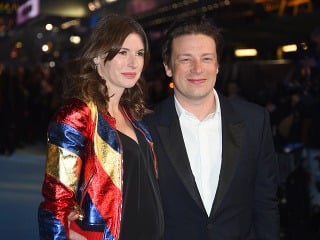 Jamie Oliver s manželkou