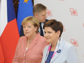 Beata Szydlová, Angela Merkelová