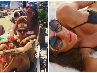 Manželia Škrtelovci si užívajú