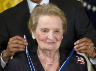 Barack Obama, Madeleine Albright