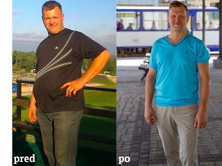 Šokujúce: Peter (39) schudol