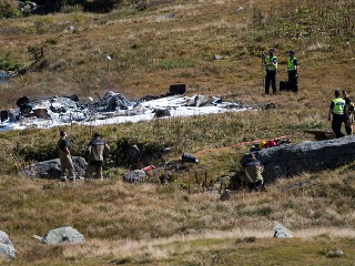 Haváriu vrtuľníka v Nórsku
