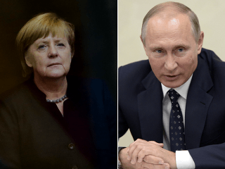 Putin varoval Merkelovú: Ukrajina
