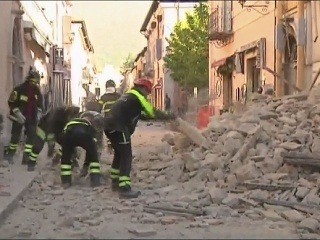 Taliansko ostalo po zemetrasení