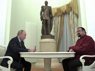 Vladimír Putin a Steven