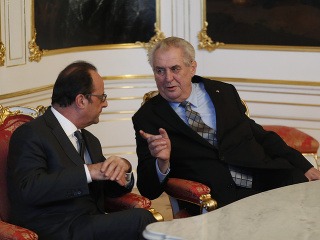 Miloš Zeman a Francois