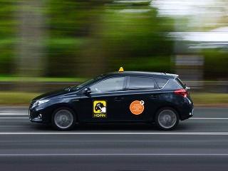 WiFi v taxíku? HOPIN