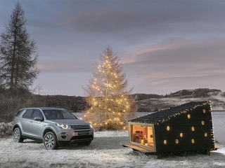 Land Rover vyrobil chatku