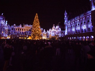 Bruselské námestie Grand Palace