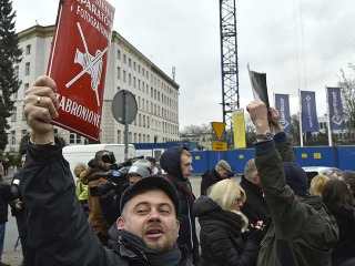 Demonštrácia v Poľsku.
