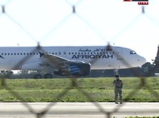 Únos líbyjského lietadla