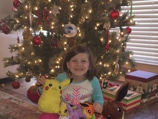 Malé 6-ročné dievča využilo