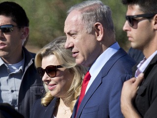 Benjamin Netanjahu s manželkou