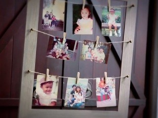 Jenoduchý a moderný fotorámik