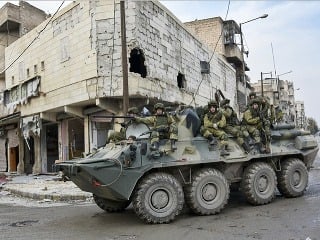 Ruskí vojaci v Sýrii