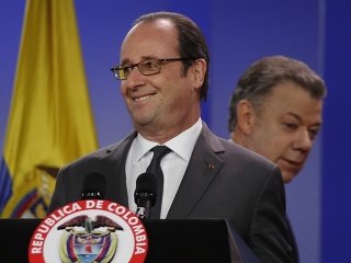 Francois Hollande na návšteve