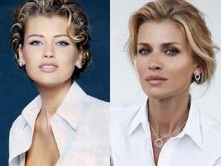 Daniela Pešová kedysi a