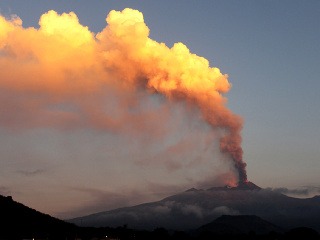 Ilustračné foto - Sopka