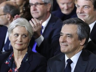 Francois Fillon s manželkou