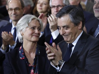 Francois Fillon s manželkou