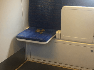 Zhrození cestujúci: Na sedadle
