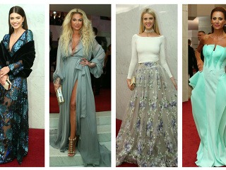 Známe Slovenky na červenom