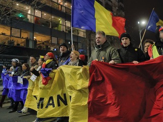 Protesty v Rumunsku pokračujú.