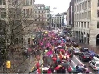 Zürich zažil masívny protest: