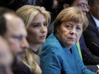 Angela Merkelová a Ivanka