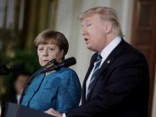 Angela Merkelová a Donald