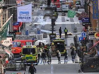 Vyšetrovanie útoku vo Švédsku: