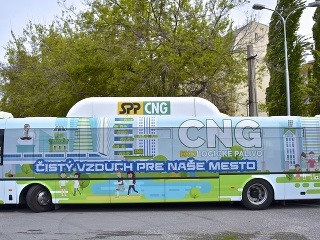 CNG autobus opäť v