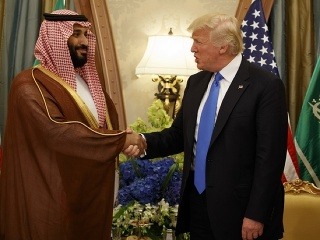 Kráľ Salmán a Donald