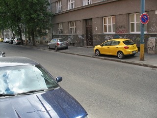 Obľúbené parkovanie v Bratislave