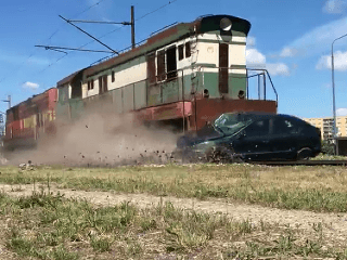 VIDEO Železnice simulovali zrážku