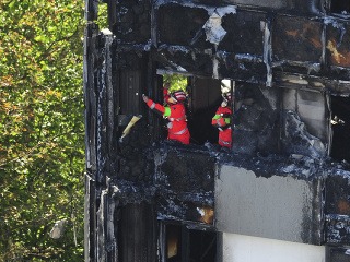 Po požiari v budove