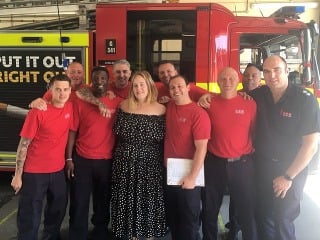 Britská speváčka Adele navštívila