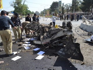 Výbuch v Pakistane pri
