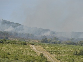 Požiar v bratislavskej Rači: