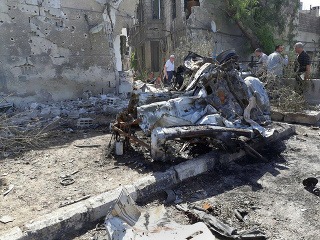 Damaskom otriasol výbuch