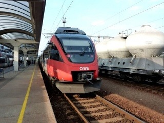 OBB vlak Viedeň -
