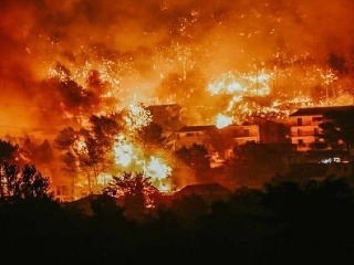 Ničivé požiare v Chorvátsku:
