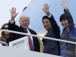 Donald Trump, Šinzo Abe