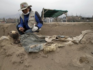 FOTO Pozoruhodný nález peruánskych
