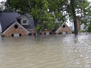 Domy sú pod vodou