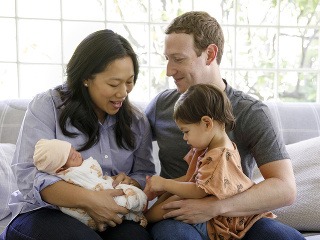 Šťastná rodinka Marka Zuckerberga