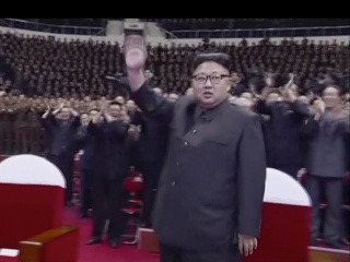 Kim Čong Un oslávil