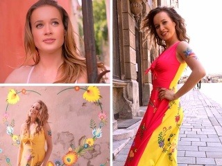 Kristína zafarbila Bratislavu prírodnými